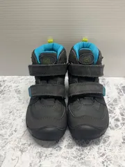 送料無料！！KEEN　キーン　キッズシューズ　アウトドアシューズ　マウンテンシューズ　スノーシューズ　チャコールグレー×ブルー　size  17cm   #80605MO318のサムネイル