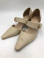 Andemiu アンデミュウ ポインテッド ベルト パンプス sizeM/ベージュ ■■ レディースのサムネイル