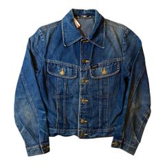 USA製】80s-90s Wrangler デニムジャケット 濃紺 良色落ち - メルカリ