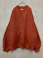 Java ジャバ JV1050069 ワッフルニット ブルゾン ジャケット sizeXL/茶 ◆■ レディースのサムネイル