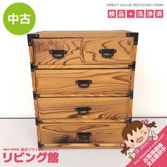 ss7666 【中古】 プラチェスト 3段 ホワイト 幅55cm ウッドトップ 木製