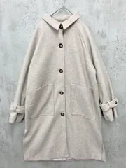 ABITOKYO アビトーキョー ロング ステンカラー コート sizeS/ベージュ ◆■ レディースのサムネイル