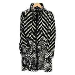 Desigual(デシグアル) コート サイズ40 XL レディース - 白×黒×ベージュ 長袖/ジップアップ/秋/冬のサムネイル