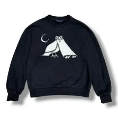 LOUIS VUITTON 23SS LVコミックス オウルパッチ クルーネックスウェット スウェット ルイヴィトン RM231 VW3 HOY79W ブラック L （16176M）のサムネイル