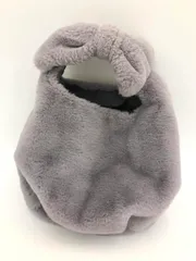 ROOTOTE ルートート リボン ファー ハンド バッグ グレー ◆■ レディースのサムネイル