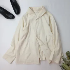 Plantation プランテーション ウール 毛 混 ショールカラー ジャケット /26Aのサムネイル