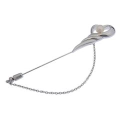 TASAKI】タサキ 真珠 シルバー925×パール レディース 11.1g ブローチ