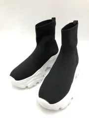 美品 LEPSIM レプシィムローリーズファーム ニットスニーカー ブーツ sizeL/黒 ■■ レディースのサムネイル