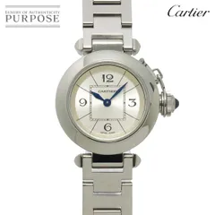 カルティエ Cartier ミスパシャ W3140007 レディース 腕時計 シルバー クォーツ ウォッチ Miss Pasha 90318668のサムネイル