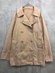 MARGARET HOWELL マーガレットハウエル MHW0161 ミドル丈 ダブルボタン トレンチ コート size?/ベージュ ■■◎レディースのサムネイル