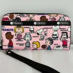 【ER263】NS735　LeSportsac　レスポートサック　スヌーピー　財布　264995373のサムネイル