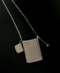servane gaxotte paris ポーチネックレス ミニポーチチャーム - メルカリ
