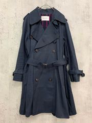 MaxMara ブラック rainwear トレンチコート ベルト付き36 - メルカリ