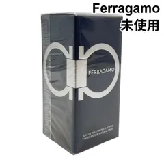 ● 未使用 フェラガモ Ferragamo 香水 オーデトワレ 50ml フレグランス コスメ 美容 ガンチーニ ロゴ ネイビー メンズ 6V581のサムネイル