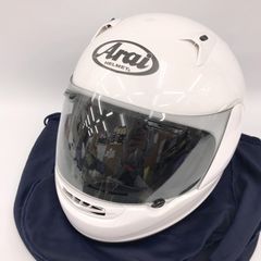 Arai S-70 61〜62cm シールド付き ホワイト ジェットヘルメット - メルカリ