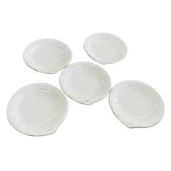 M06043 リッチフィールド デザート皿5枚セット たち吉 RICHFIELD 食器 陶器 ホワイトのサムネイル