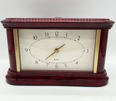 Rosier Retro Music Box Clock Jewelry Box