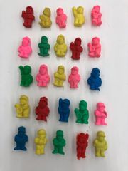 アラレちゃん消しゴム丸越全10種フルセット浴衣アラレ寝グセあり キン