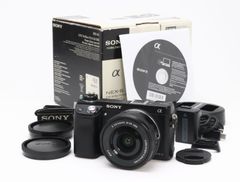 A- (美品) SONY ソニー α NEX-6 E PZ 16-50mm パワーズームレンズ