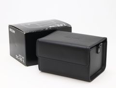 A+ (美品) RICOH リコー SC-55L 本革ソフトケース GXR A12 50mm用 初期