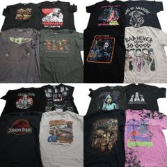 헌 옷 도매 정리 판매 영화·드라마 반소매 T셔츠 16장 세트 (맨즈 XL ) 스타 워즈 쥬라식 파크 중고 헌 옷 NE2683