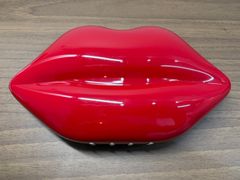 美品】ルルギネス LULU GUINNESS リップ型 アクリル Perspex クラッチ