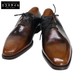 Silvano Lattanzi　シルヴァノラッタンジ　【美品】グラデーションカラー レザーシューズ　41 1/2のサムネイル