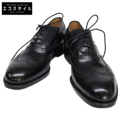 BONORA　ボノーラ　【美品】1245 フルブローグ ウィングチップ レザー シューズ　7 1/2のサムネイル