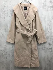 美品 DRWCYS ドロシーズ ショールカラー ガウン ロング コート size1/ベージュ ◆■◎レディースのサムネイル