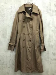 Lui Chantant ルイシャンタン 綿混 ベルト付 タック入り トレンチ コート size40/カーキ系 ◇■ レディースのサムネイル