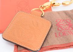 LOEWE ロエベ ブラックレザー キーホルダー 150ANNIVERSARIO - メルカリ