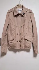 Zadig&Voltaire ザディグ・エ・ヴォルテール ダブル ボタン ダメージ ジャケット 476番のサムネイル