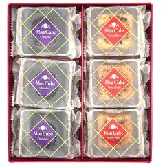 栄光堂製菓 モンキューブ 6個入 フィナンシェ 個包装 焼き菓子 詰め合わせ バラエティフルーツ チョコレート 洋菓子 お菓子 ギフト スイーツのサムネイル