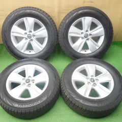 バリ溝！24年！キレイ！9.5分以上★トヨタ 60系 ハリアー 純正 225/65R17 スタッドレス ヨコハマ アイスガード iG70 17インチ PCD114.3/5H★6052801KTスのサムネイル