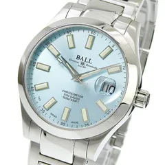 BALL WATCH ボールウォッチ エンジニア3 マーベライト クロノメーター NM9026C-S6CJ-IBE ライトブルー文字盤 SS ステンレススチール 170.9g 腕時計 自動巻き メンズ 送料無料 【仕上済】 241001032792 ★のサムネイル