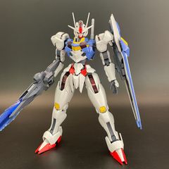 건프라 [중고품/먼지, 상처] FULL MECHANICS 1/100 건담 에어리얼 완성품 조립 완료 MG HG 건담 Gunpla 2693