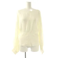 エミリオプッチ EMILIO PUCCI カットソー ブラウス ボートネック 長袖 I38 アイボリー /DO ■GY19のサムネイル