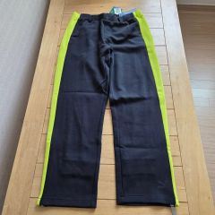 ADER ERROR × PUMA トラックパンツ ブラック イエロー Mサイズ - メルカリ