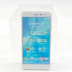 ASUS Zenfone3 ZE520KL パールホワイト 携帯電話 モックアップ 模型のサムネイル