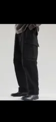 3 コモリ モールスキン B D U ブラック パンツのサムネイル