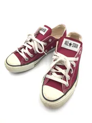 CONVERSE コンバース オールスター キャンバス ローカット スニーカー size23.5/ワイン ■■ レディースのサムネイル