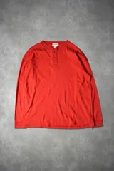 90s セントジョンズベイ ヘンリーネック Tシャツ ロンT L 43-5-79のサムネイル