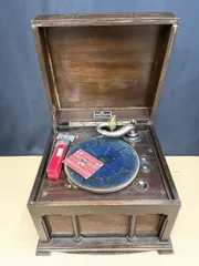 【ジャンク品】 brother ブラザー 蓄音機 アンティーク 当時物 ※詳細不明のサムネイル