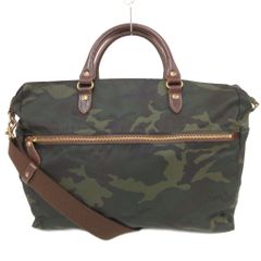 COACH F70832 ウィークエンド トートバッグ カモフラ柄 ポーチ付 
