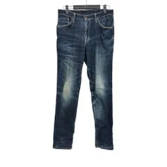 エドウィン EDWIN ジニズム Jeanism テーパード デニムパンツ コーデュラファブリック 32 紺 ネイビー /MZ ■ECD004のサムネイル