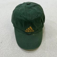 90s old adidas オールドアディダス キャップ 台湾製 フェード 緑