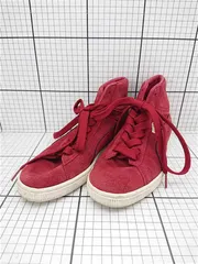◇ ⊇ プーマ PUMA スウェード SUEDE ハイカット スニーカー サイドロゴ レッド系 サイズ23.5cm レディース E  【1604220006881】
