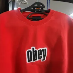 正規品 OBEY オベイ Motion Crew スウェット Lサイズのサムネイル