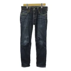 リーバイス Levi's ジーンズ  デニム W27 ダークインディゴ 無地 フルレングス ウォッシュ加工 /SH ■ECA005のサムネイル
