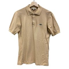 LACOSTEラコステ キャメル ポロシャツ FR 3/US S - メルカリ